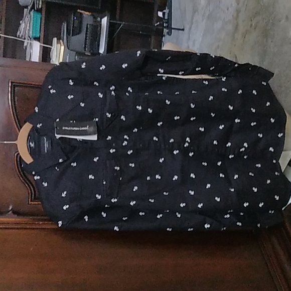 NWT Xl LONGSLEEVE SHIRT BY STEUCTUREN CARGO MADE IN INDIA - Picture 7 of 13